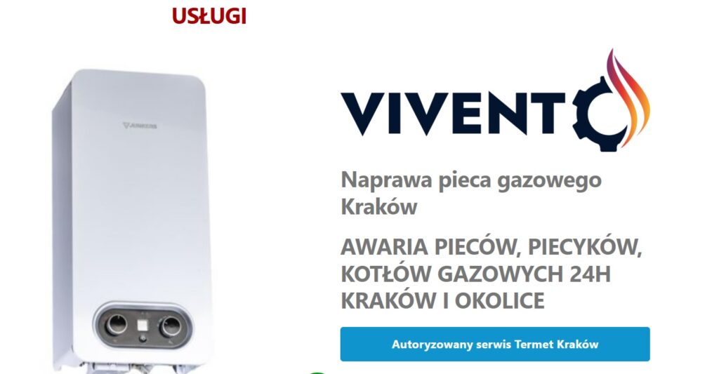 Naprawa pieca gazowego Kraków i okolice